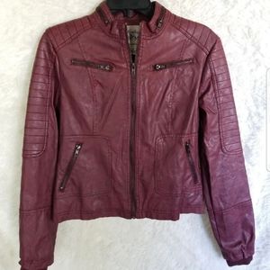 Faux Leather Jacket